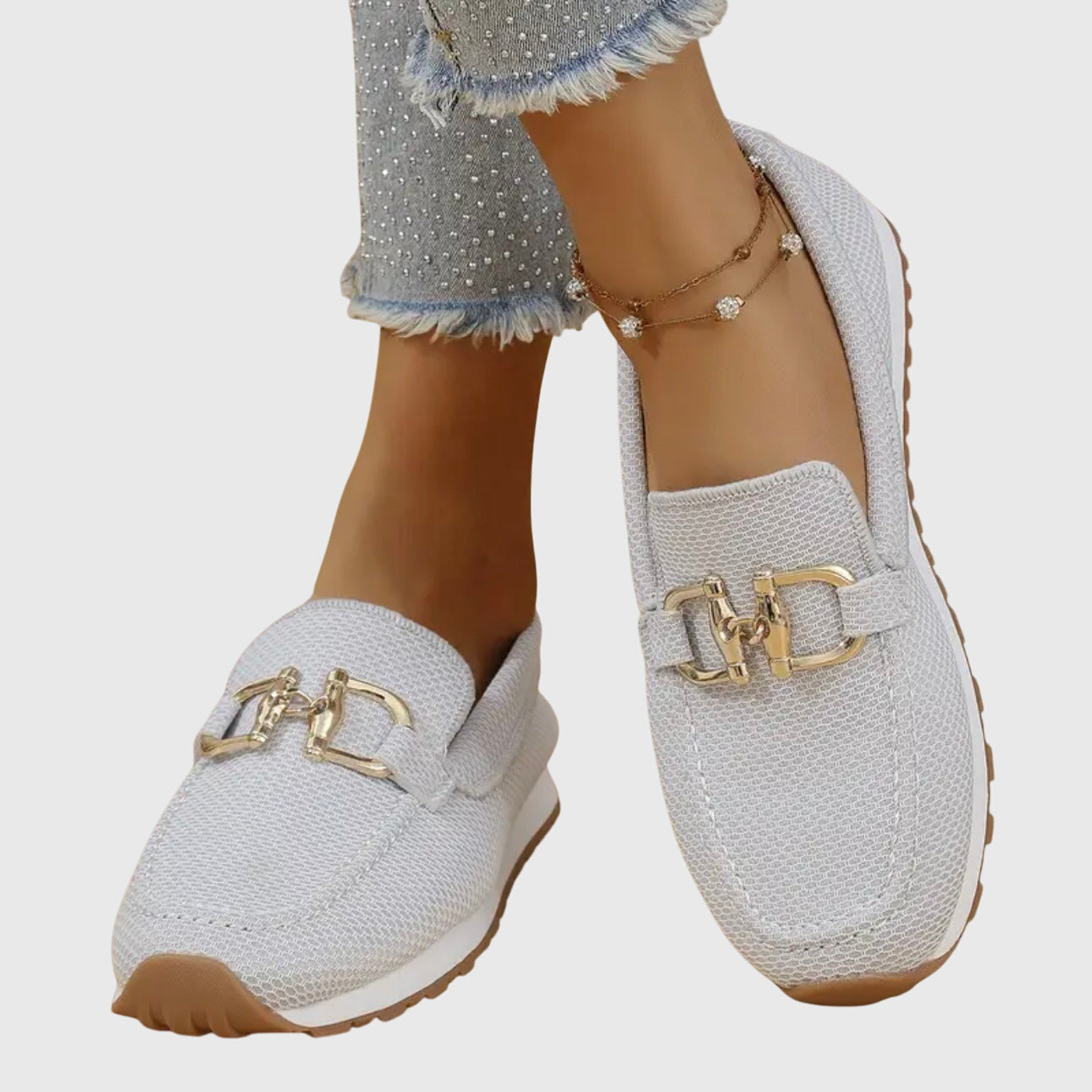 Womens Wide Fit Cushioned Loafers by Sereniya