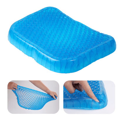 Sereniya Gel Seat Cushion for Pressure Relief & Comfort