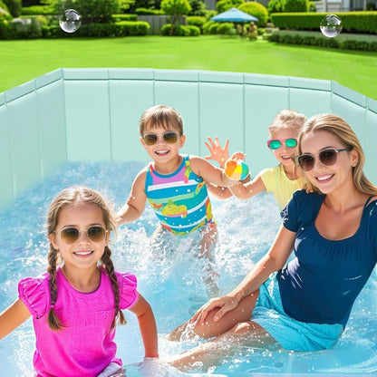 Foldable Family Swimming Pool — Portable Backyard PVC Pool for Kids & Family Summer Fun by Sereniya