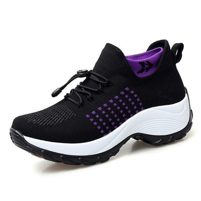 Womens Slip Resistant Cushioned Comfort Shoes for Work by Sereniya