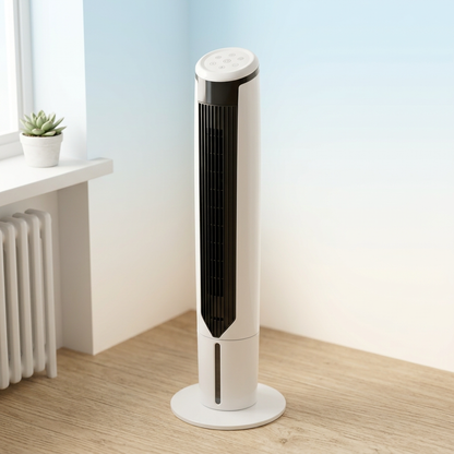 Windowless Portable Air Conditioner Tower Air Cooler Compact Cooling Fan for Apartment Bedroom Home Office by Sereniya