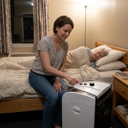 Windowless Portable Air Conditioner 3-in-1 Air Cooler Fan Humidifier for Bedroom Apartment Home Office Cooling by Sereniya