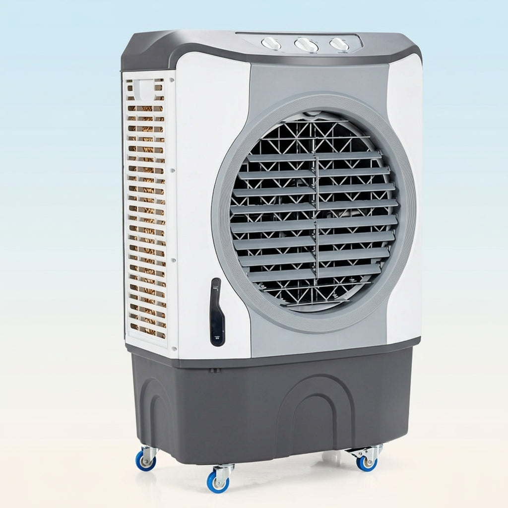 Industrial Windowless Portable Air Conditioner Evaporative Air Cooler for Large Rooms Garage Warehouse Workshop Cooling by Sereniya