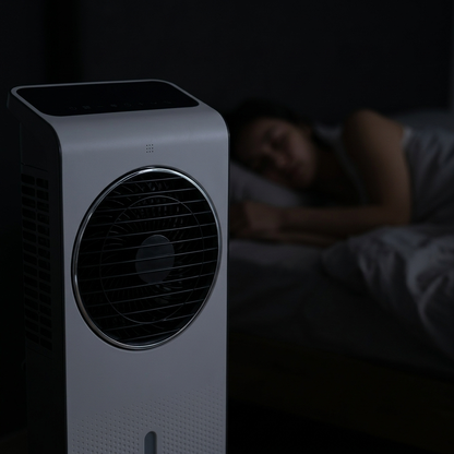Windowless Portable Air Conditioner Energy Efficient 360 Oscillating Air Cooler Remote Control for Bedroom Office by Sereniya
