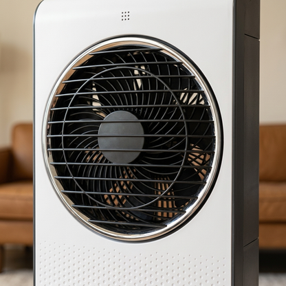 Windowless Portable Air Conditioner Energy Efficient 360 Oscillating Air Cooler Remote Control for Bedroom Office by Sereniya