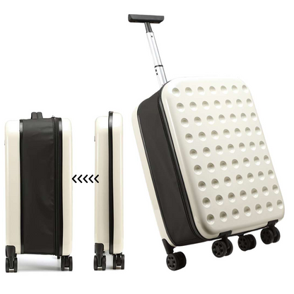 Sereniya 360° Foldable Travel Suitcase with Wheels