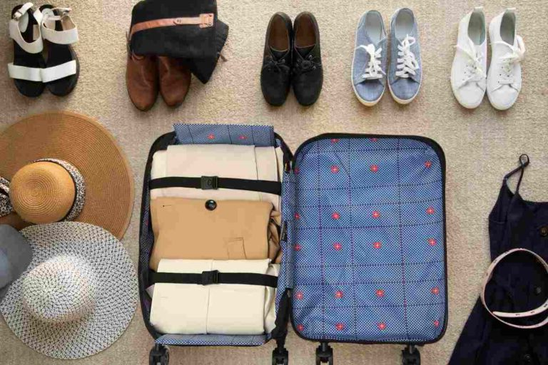 Sereniya 360° Foldable Travel Suitcase with Wheels