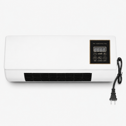 Wall Mounted Air Conditioner Portable Mini AC 3-Speed Fan with Timer for Bedroom Office Home Cooling by Sereniya