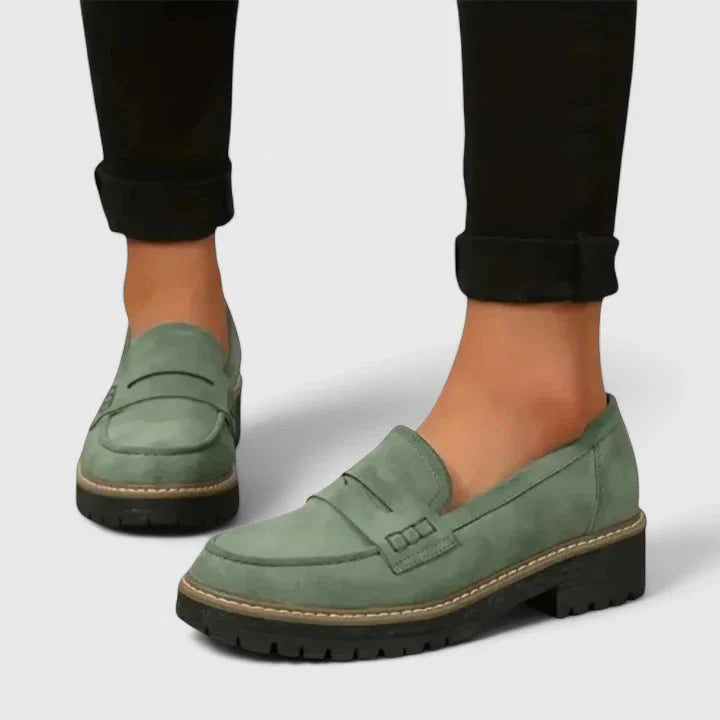 Womens Wide Fit Comfort Loafers by Sereniya