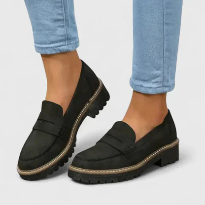 Womens Wide Fit Comfort Loafers by Sereniya