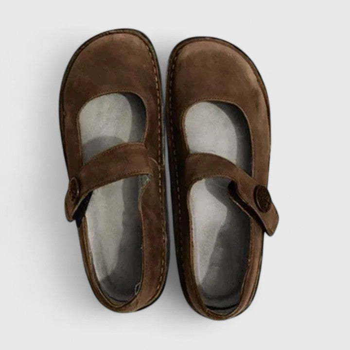 Womens Wide Fit Cushioned Comfort Shoes by Sereniya