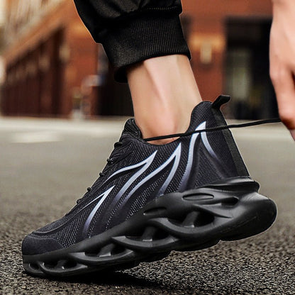 Mens Air Cushion Walking Shoes Lightweight Breathable Athletic Sneakers by Sereniya