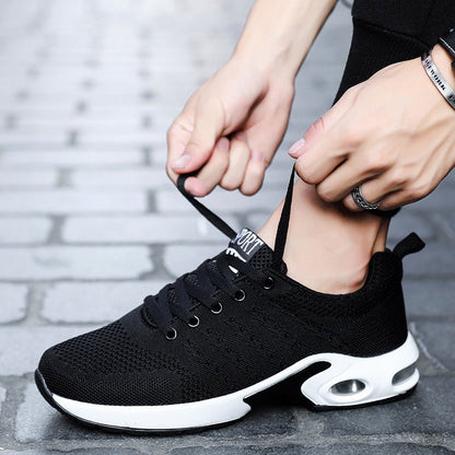Sereniya Men’s Performance Comfort Sneakers – Black