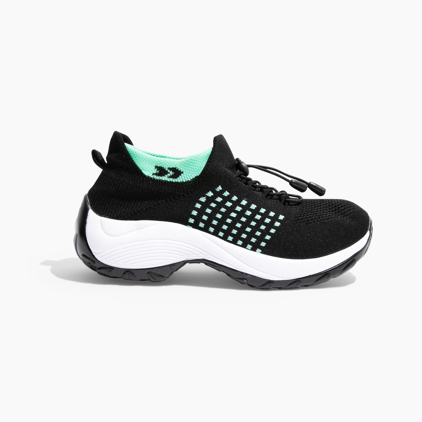 Womens Slip On Walking Sneakers Wide Toe Box Stretch Knit Lightweight by Sereniya