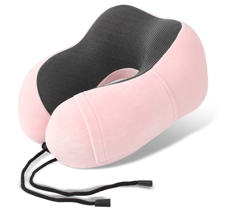 Sereniya Memory Foam Travel Neck Pillow for Airplane and Travel Comfort