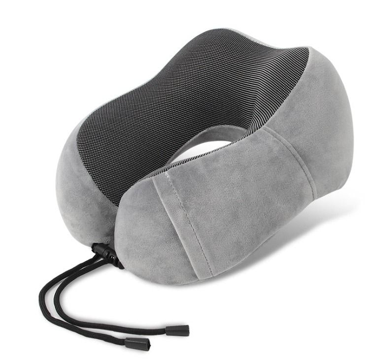 Sereniya Memory Foam Travel Neck Pillow for Airplane and Travel Comfort