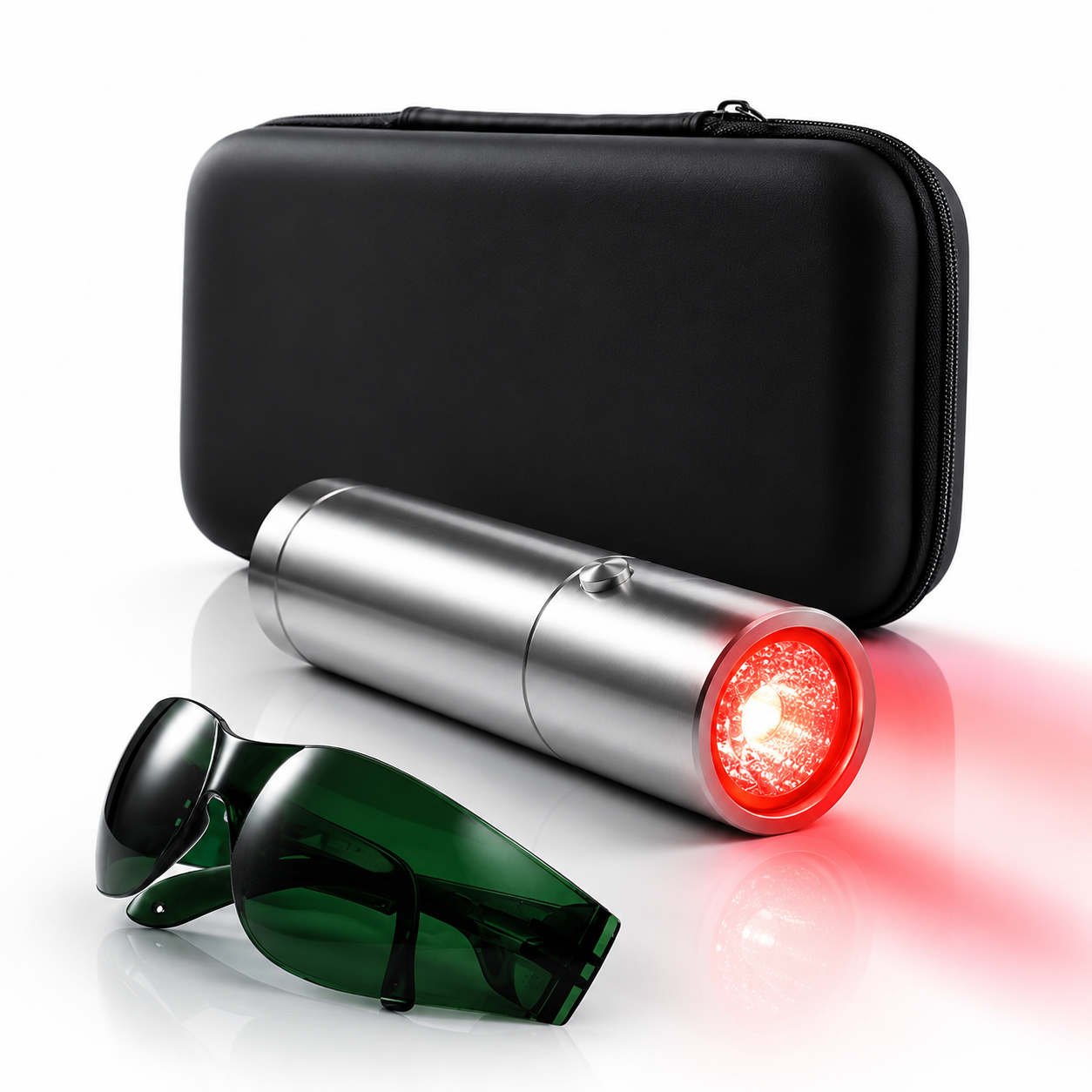 Portable Infrared LED Wand — 5-Wavelength Red & Blue Light Beauty Device for Face, Body & Pet Care by Sereniya