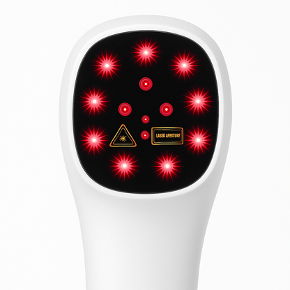 Red Light Therapy Wand — Portable Dual-Wavelength Infrared LED Massager for Home Wellness by Sereniya