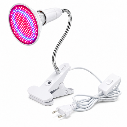 LED Red & Blue Light Skin Care Device — 200 LED Beauty Lamp for At-Home Face Care by Sereniya