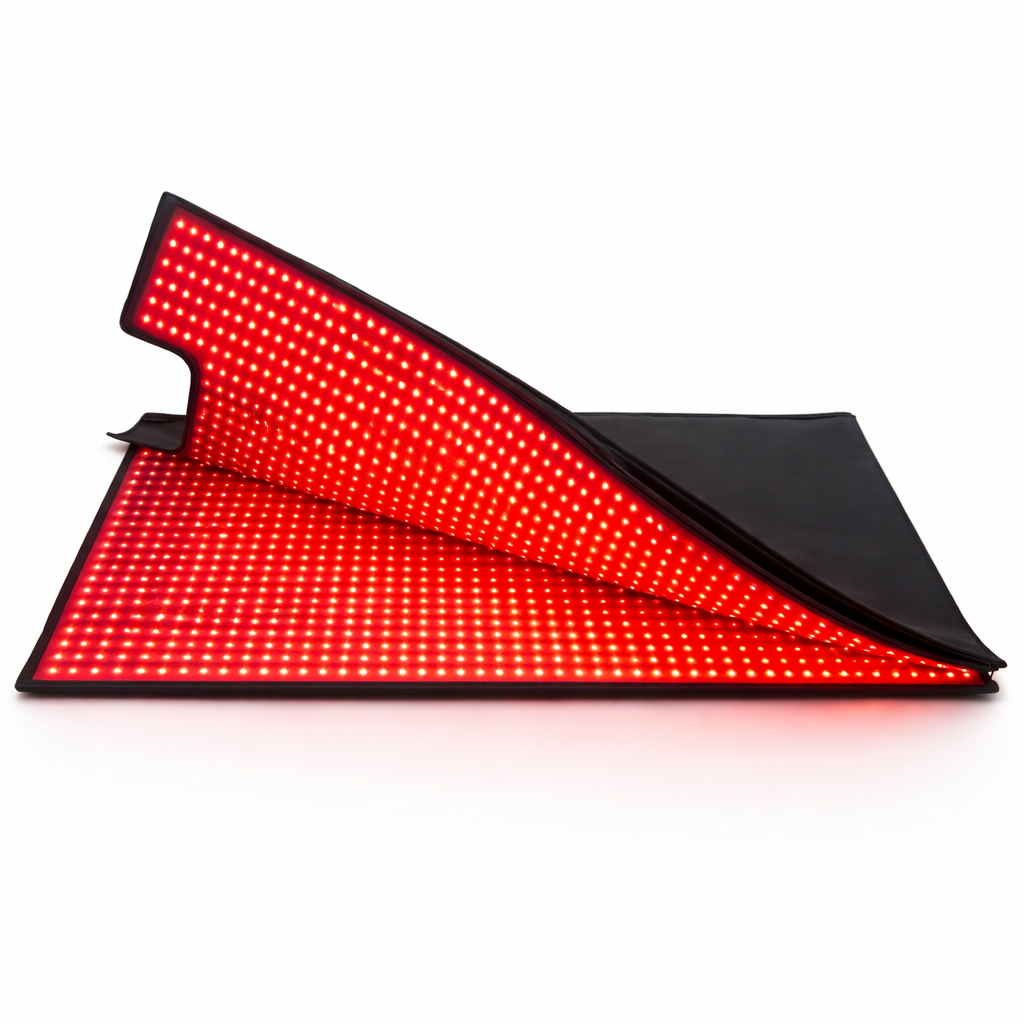 Full Body Red Light Therapy Mat — 2320 LEDs Dual 660nm & 850nm Infrared Home Wellness Mat by Sereniya