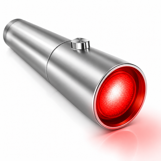 Portable Infrared LED Wand — 5-Wavelength Red & Blue Light Beauty Device for Face, Body & Pet Care by Sereniya
