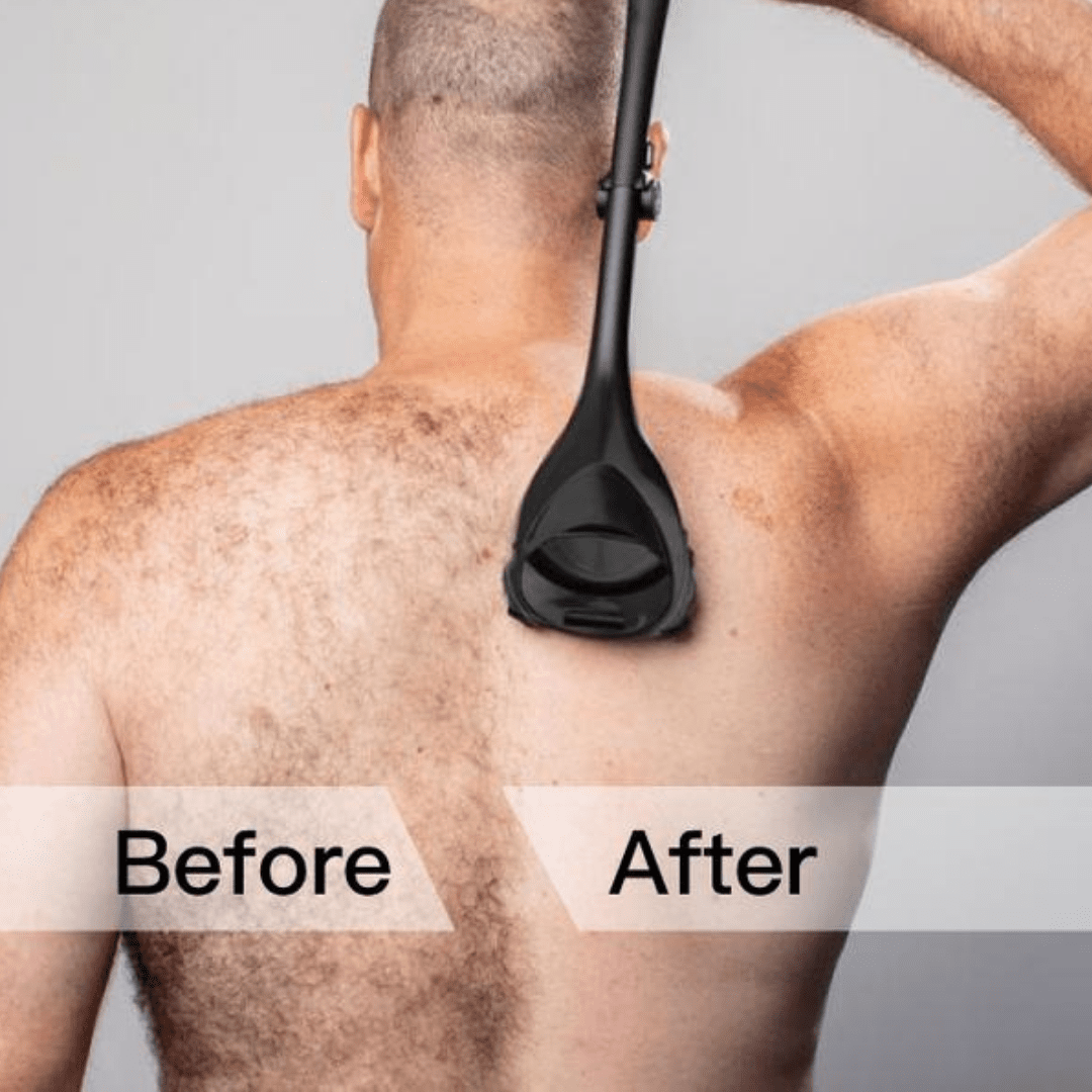 Sereniya Back Hair Shaver for Men – Long Reach Grooming Tool