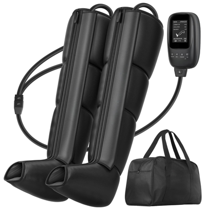 Air Compression Leg Massage Boots — Portable Foot & Leg Massager for At-Home Circulation by Sereniya
