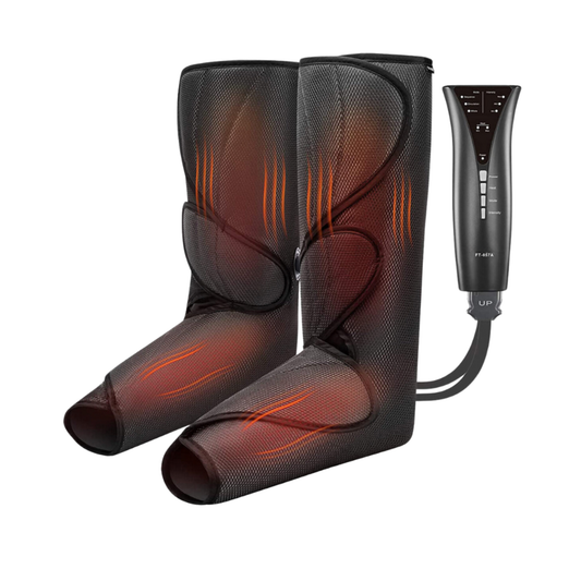Foot & Calf Compression Massager with Heat — At-Home Circulation Massage Device by Sereniya