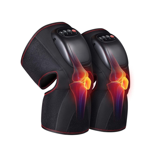 Heated Knee Massager — Compression Knee Wrap with Warmth for At-Home Wellness by Sereniya