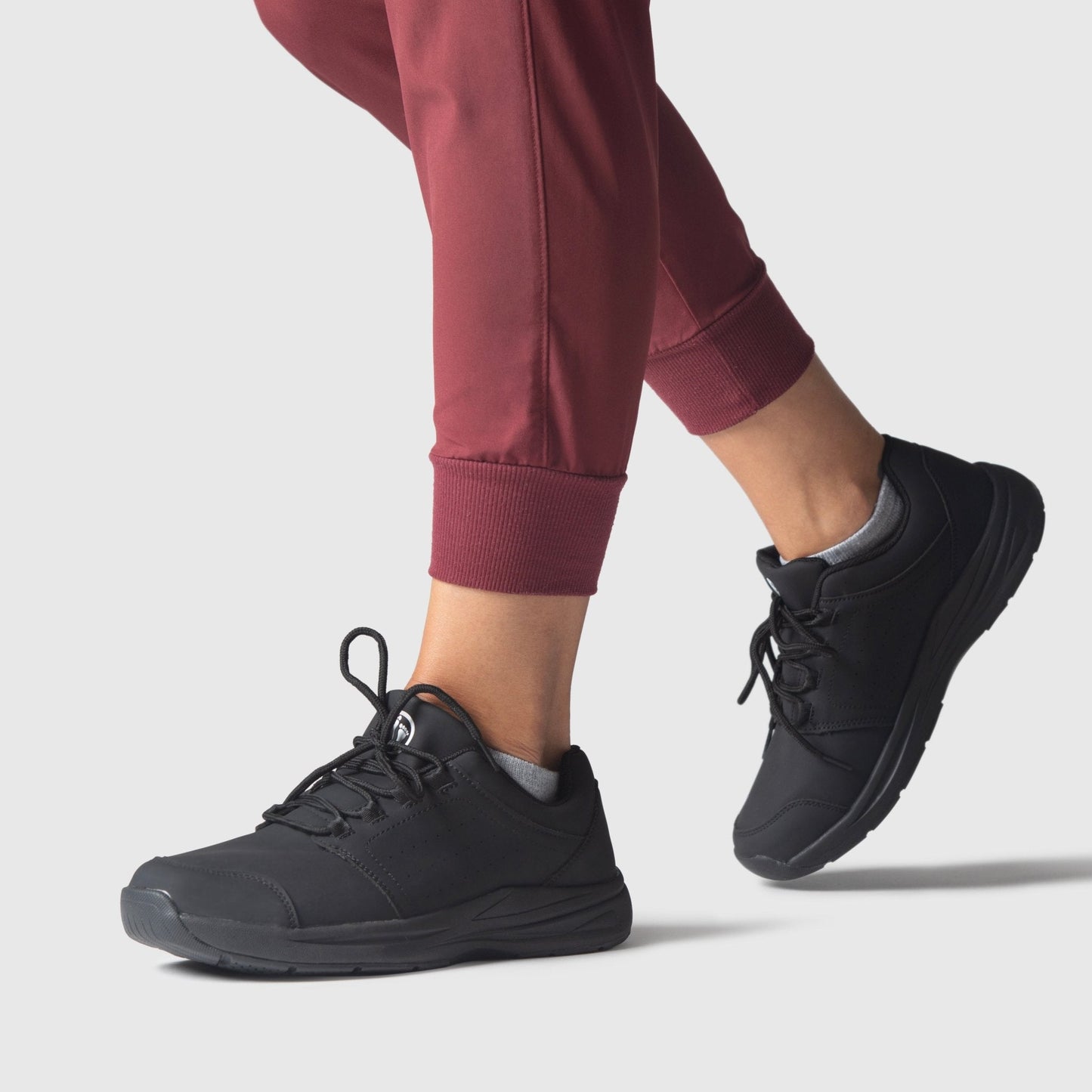 Sereniya Women’s Work Comfort Sneakers – Midnight Black