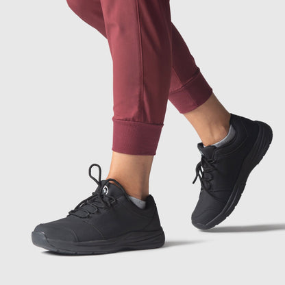 Sereniya Women’s Work Comfort Sneakers – Midnight Black