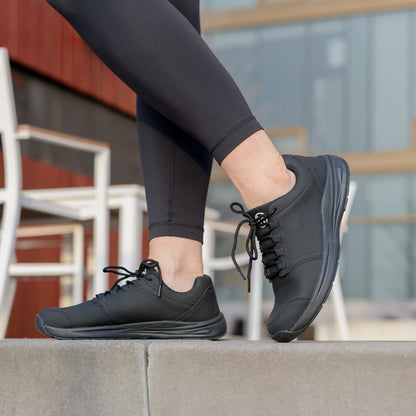 Sereniya Women’s Work Comfort Sneakers – Midnight Black