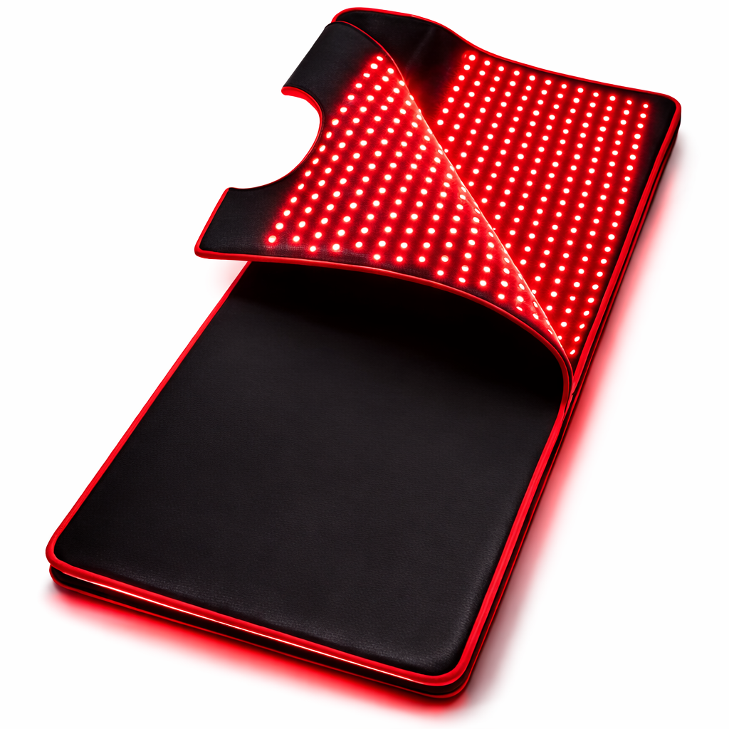 Full Body Red Light Therapy Mat XL — 8040 LEDs Infrared LED Recovery Mat for Home Wellness by Sereniya